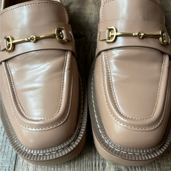Sam Edelman Laurs Platform Lug Sole Loafer Maple Sugar Women's Size 8.5 - Picture 4 of 10